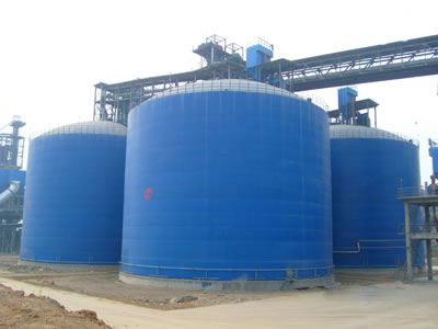 滨湖水泥钢板库改造